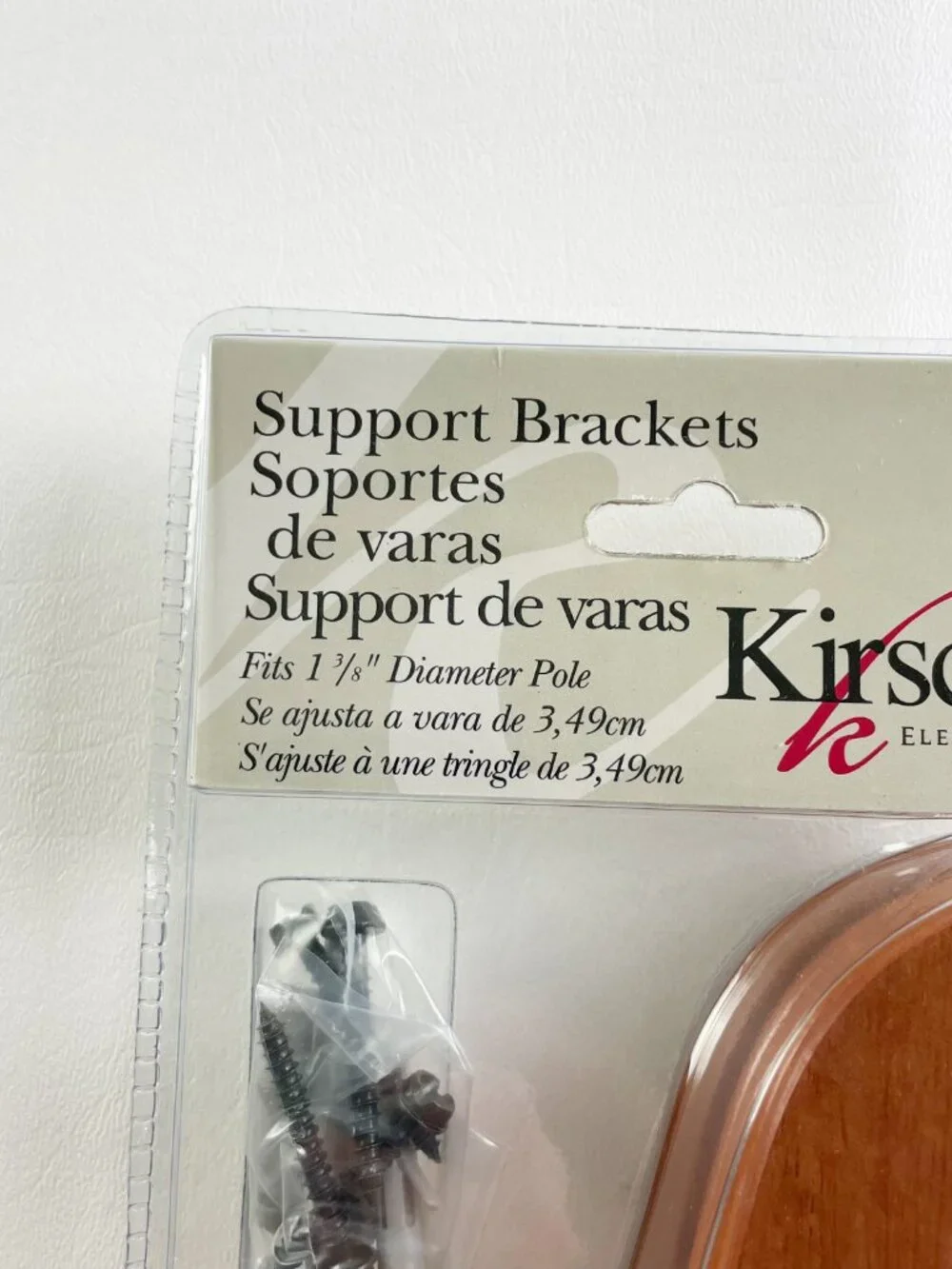 Kirsch Support Brackets For 1 3/8